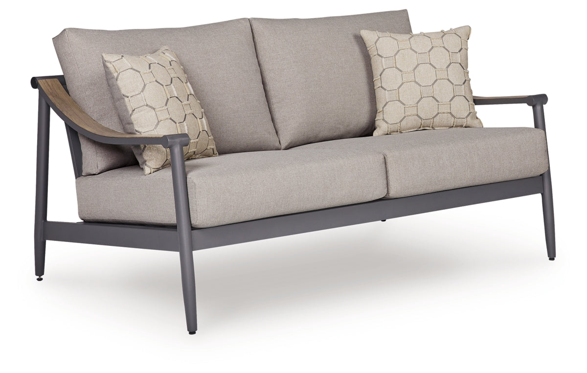 Ocean Beach Outdoor Loveseat with Cushion