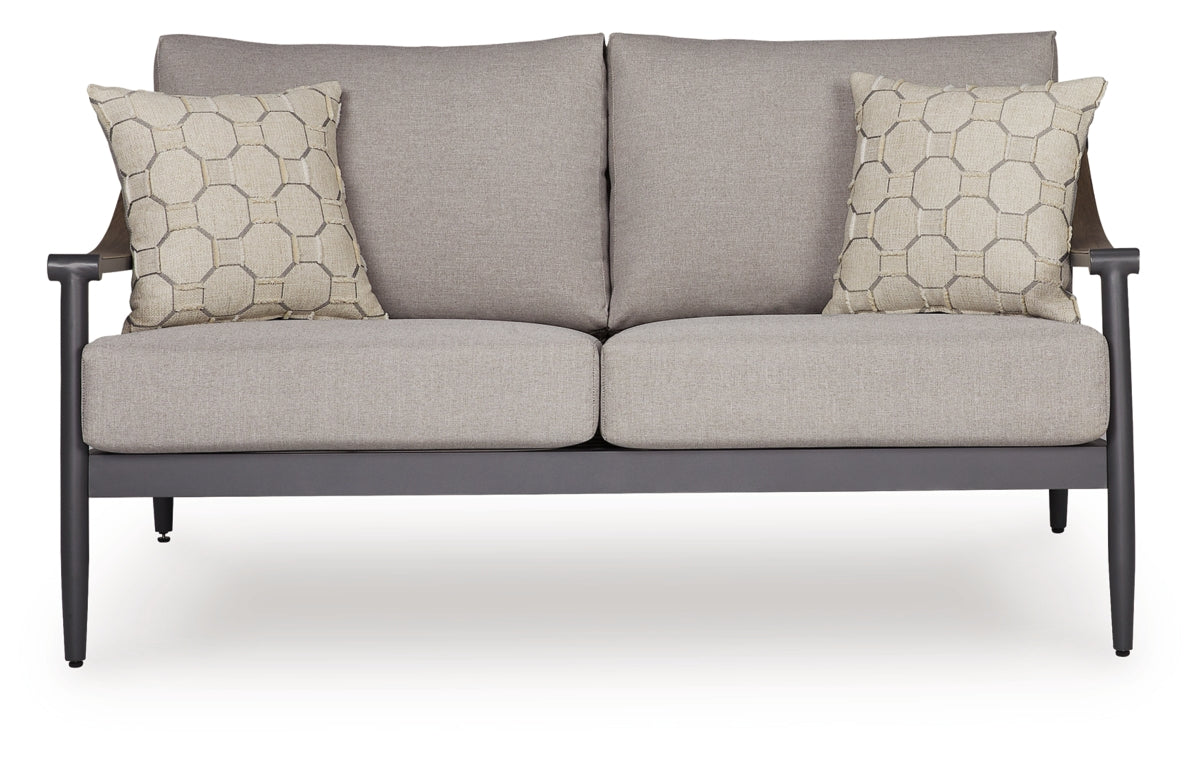 Ocean Beach Outdoor Loveseat with Cushion