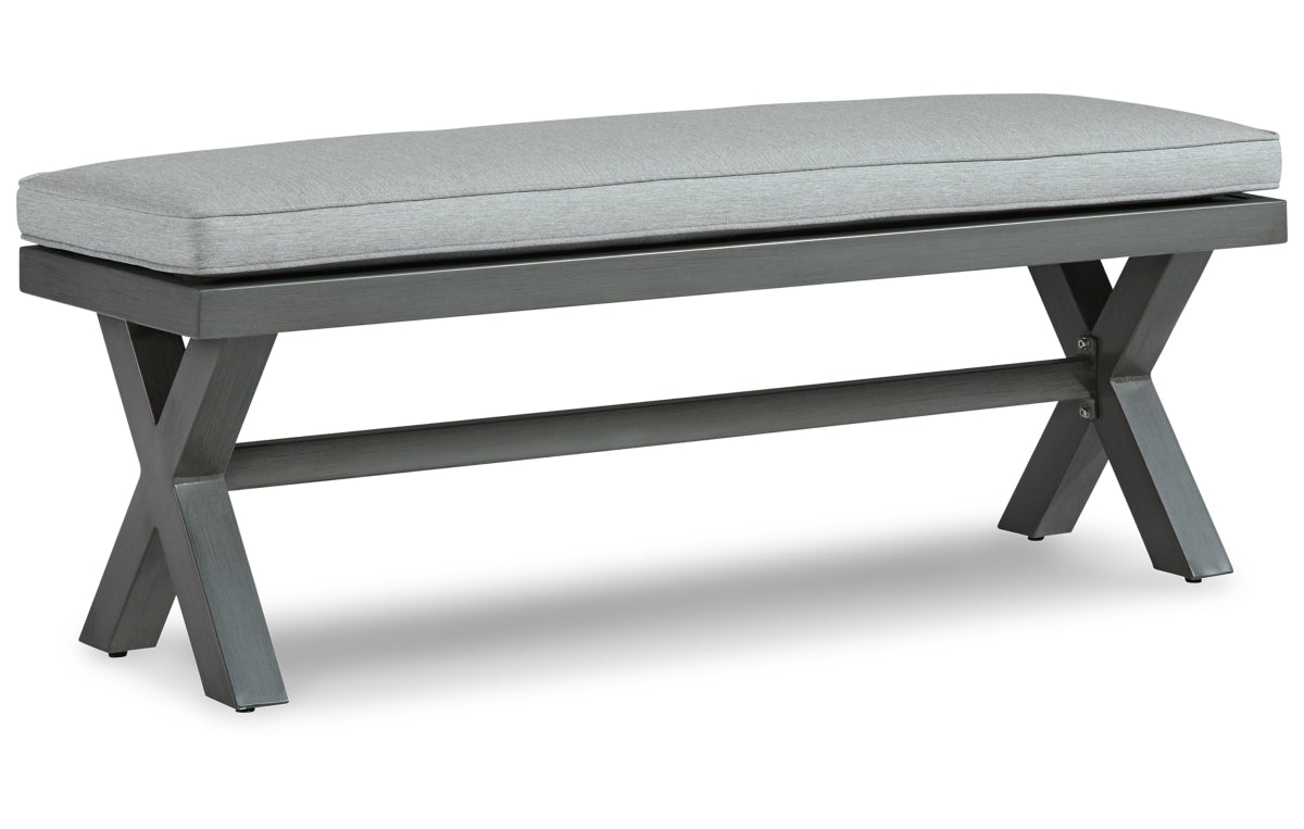 Elite Park Outdoor Bench with Cushion