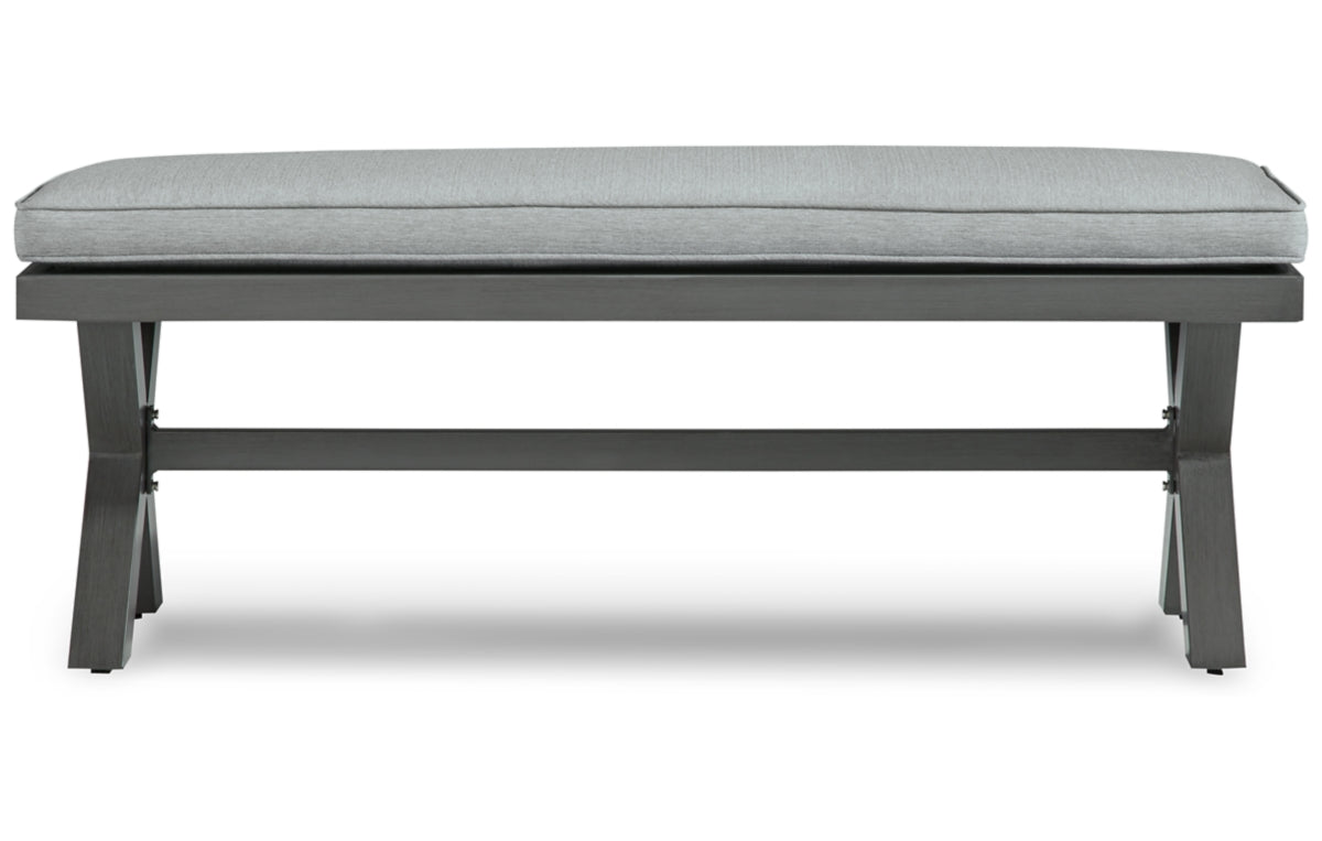 Elite Park Outdoor Bench with Cushion