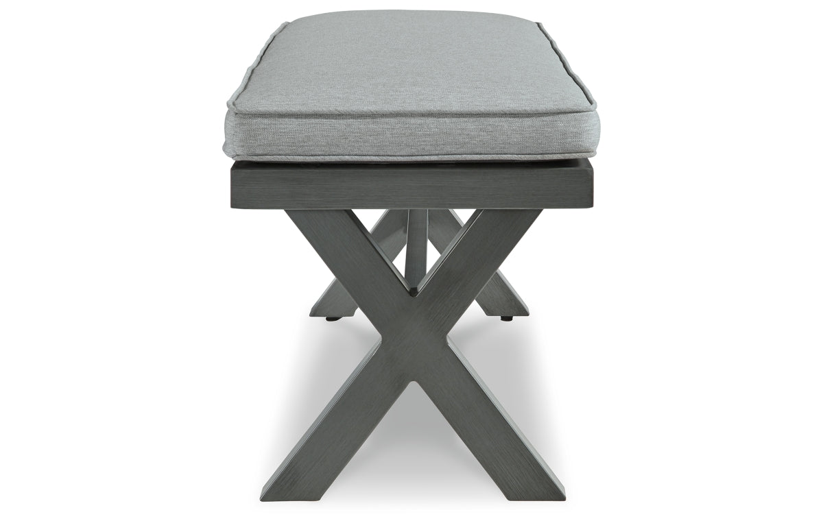 Elite Park Outdoor Bench with Cushion
