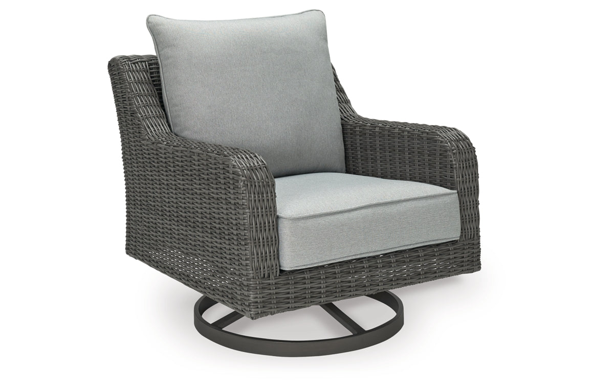 Elite Park Outdoor Swivel Lounge with Cushion