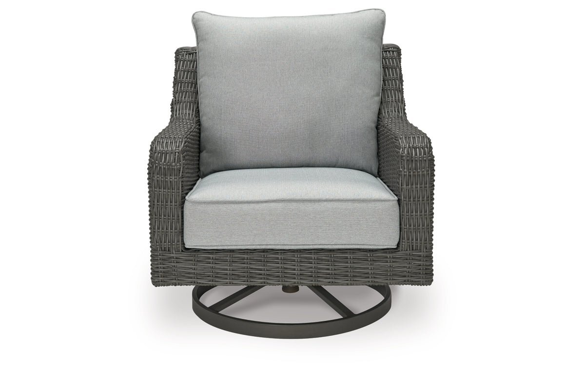 Elite Park Outdoor Swivel Lounge with Cushion