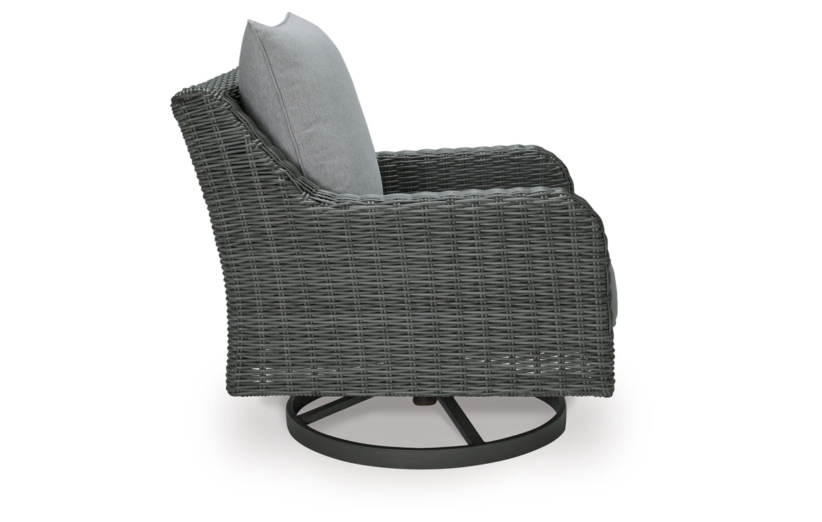 Elite Park Outdoor Swivel Lounge with Cushion