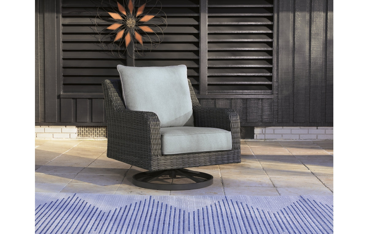 Elite Park Outdoor Swivel Lounge with Cushion