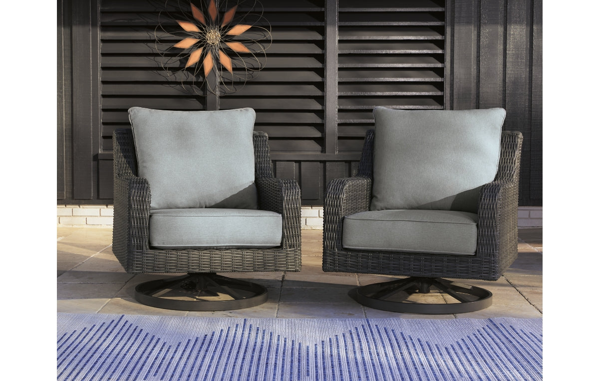 Elite Park Outdoor Swivel Lounge with Cushion