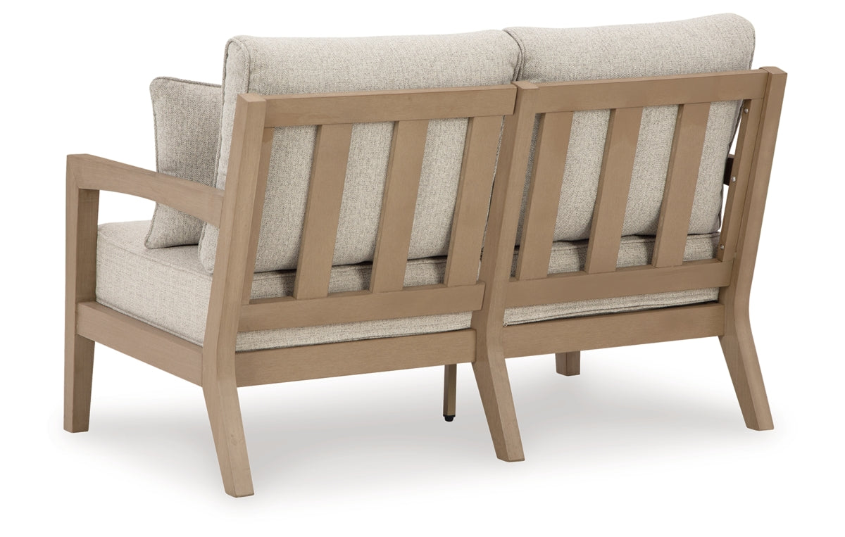 Hallow Creek Outdoor Loveseat with Cushion