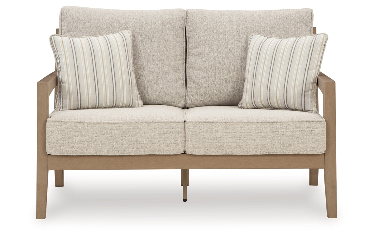 Hallow Creek Outdoor Loveseat with Cushion