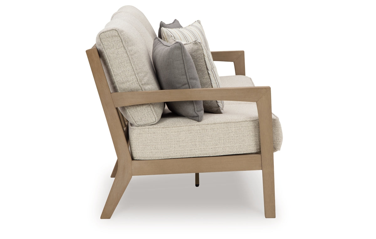 Hallow Creek Outdoor Sofa with Cushion