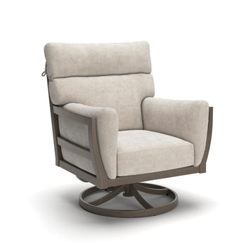 Point Sur Outdoor Swivel Lounge Chair with Cushion