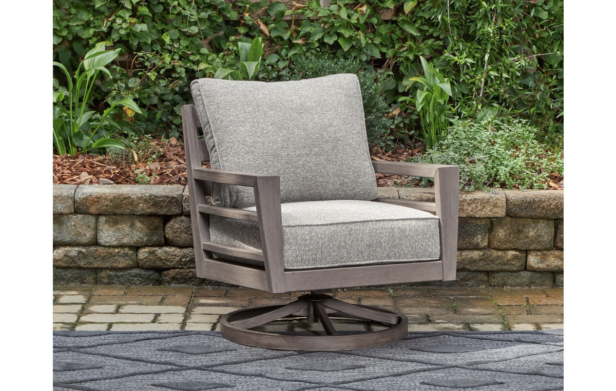 Hillside Barn Outdoor Swivel Lounge with Cushion