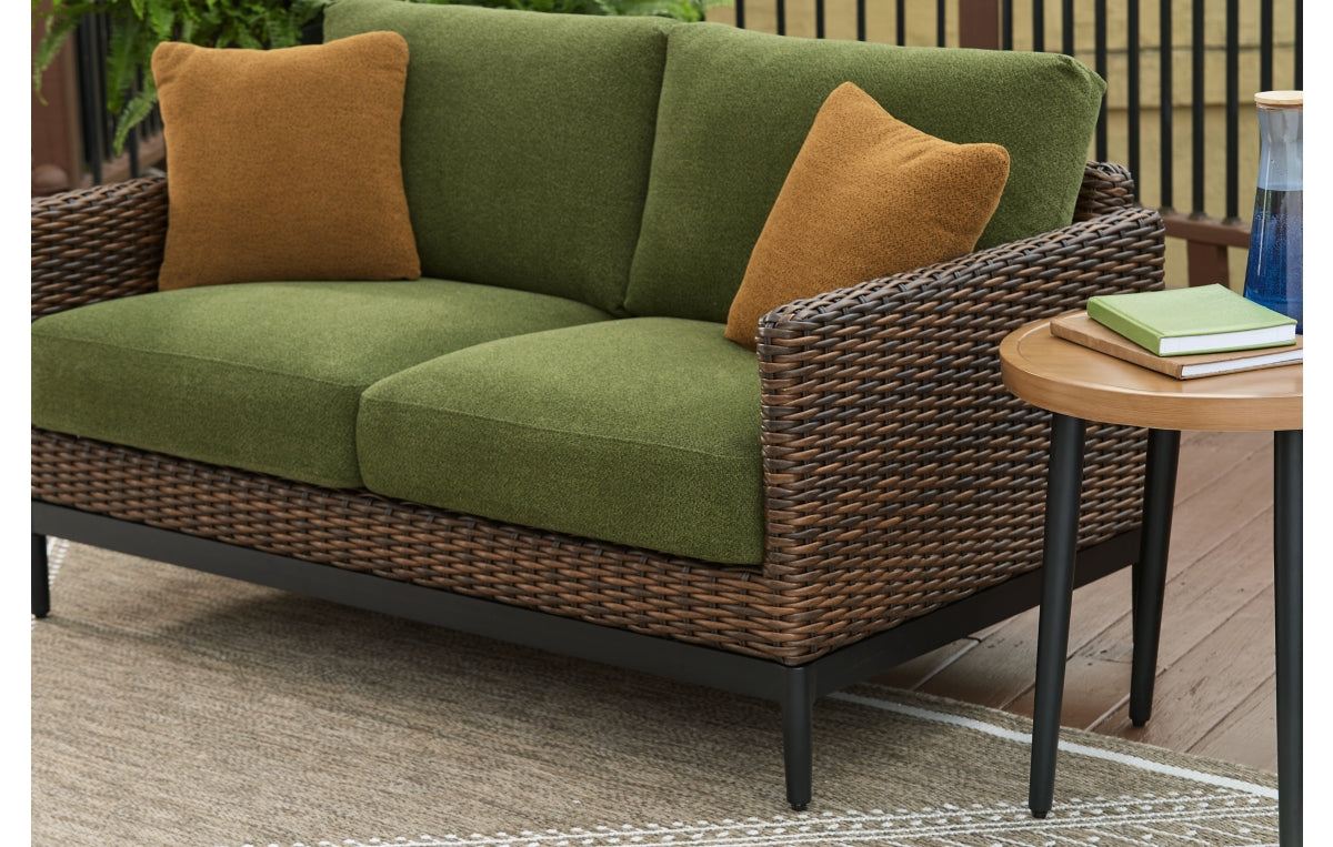 Horizon Hall Outdoor Loveseat with Cushion