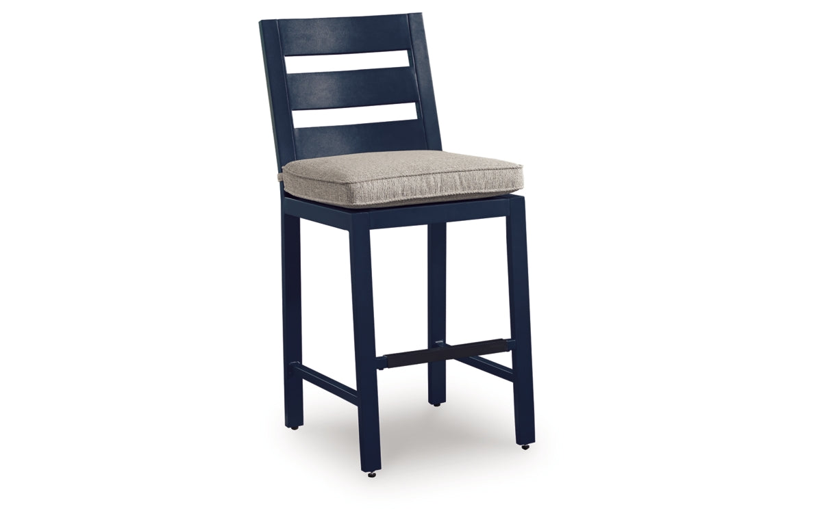 East Beach Outdoor Counter Height Bar Stool (Set of 2)