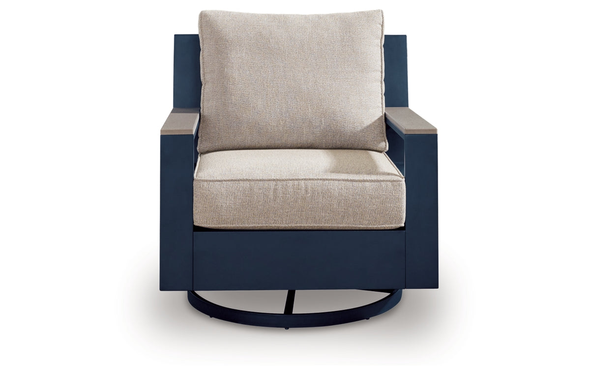 East Beach Outdoor Swivel Glider Chair with Cushion