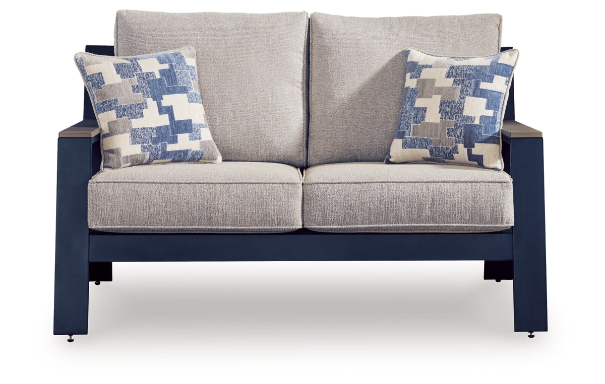 East Beach Outdoor Loveseat with Cushion