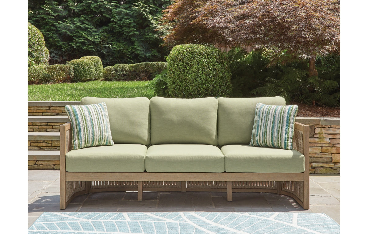 Serena Shores Outdoor Sofa with Cushion