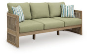 Serena Shores Outdoor Sofa with Cushion