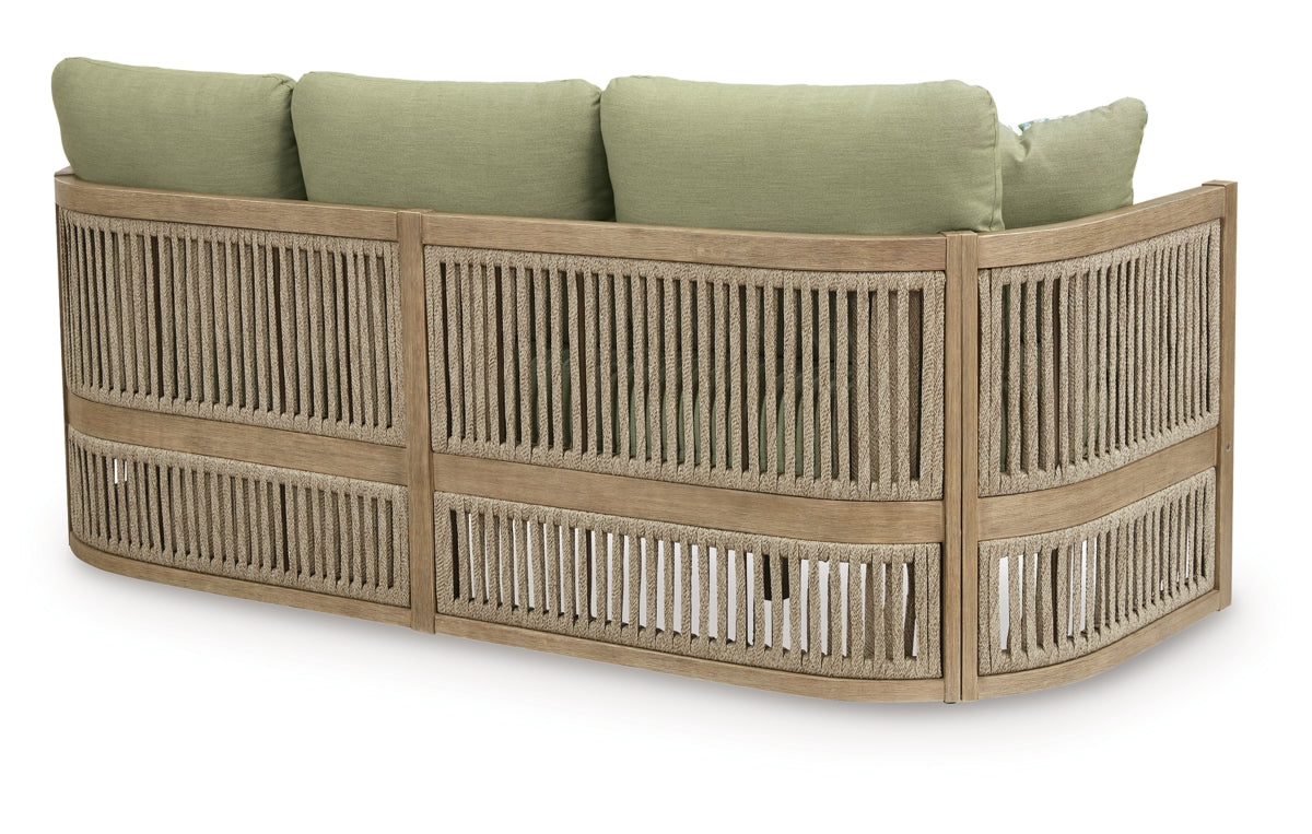 Serena Shores Outdoor Sofa with Cushion