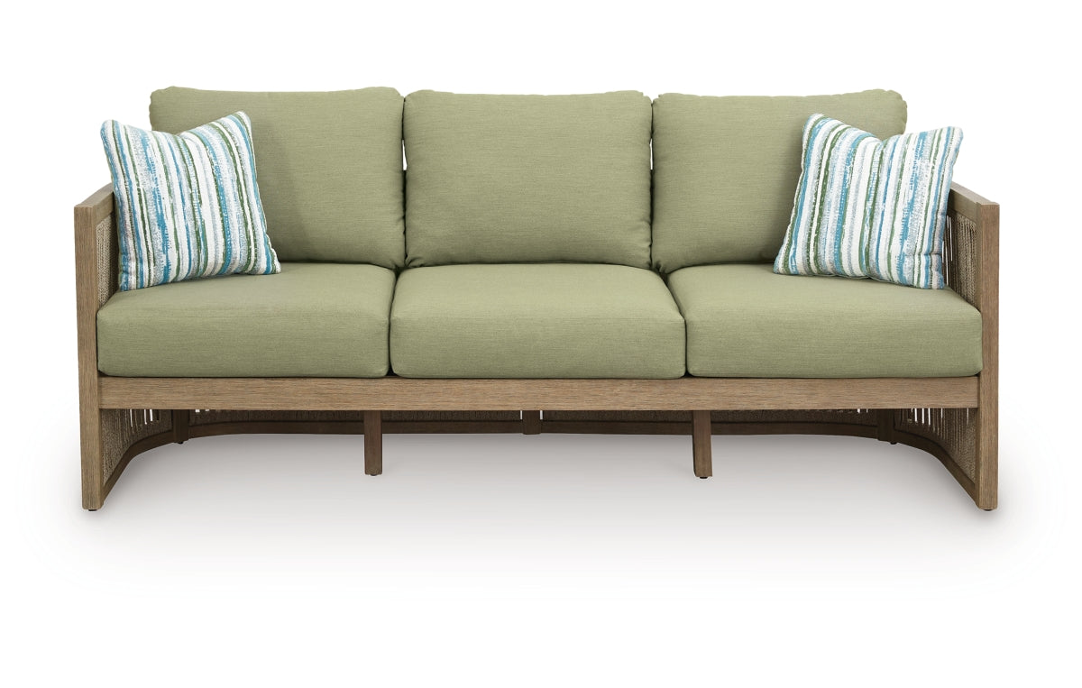 Serena Shores Outdoor Sofa with Cushion