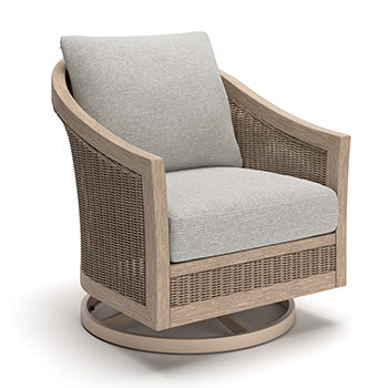 Thunder Trails Outdoor Swivel Lounge Chair