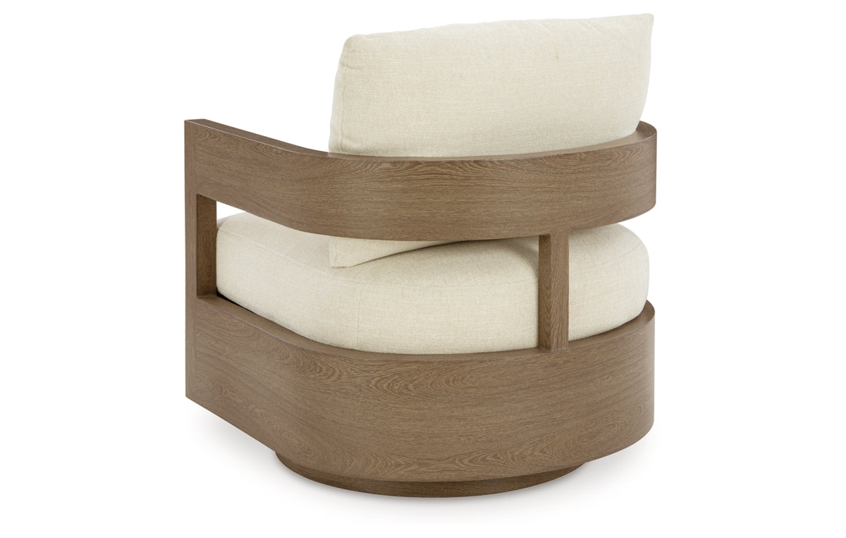 Serene Bay Outdoor Swivel Glider Chair with Cushion