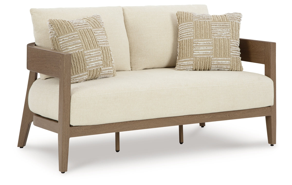 Serene Bay Outdoor Loveseat with Cushion