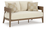 Serene Bay Outdoor Loveseat with Cushion