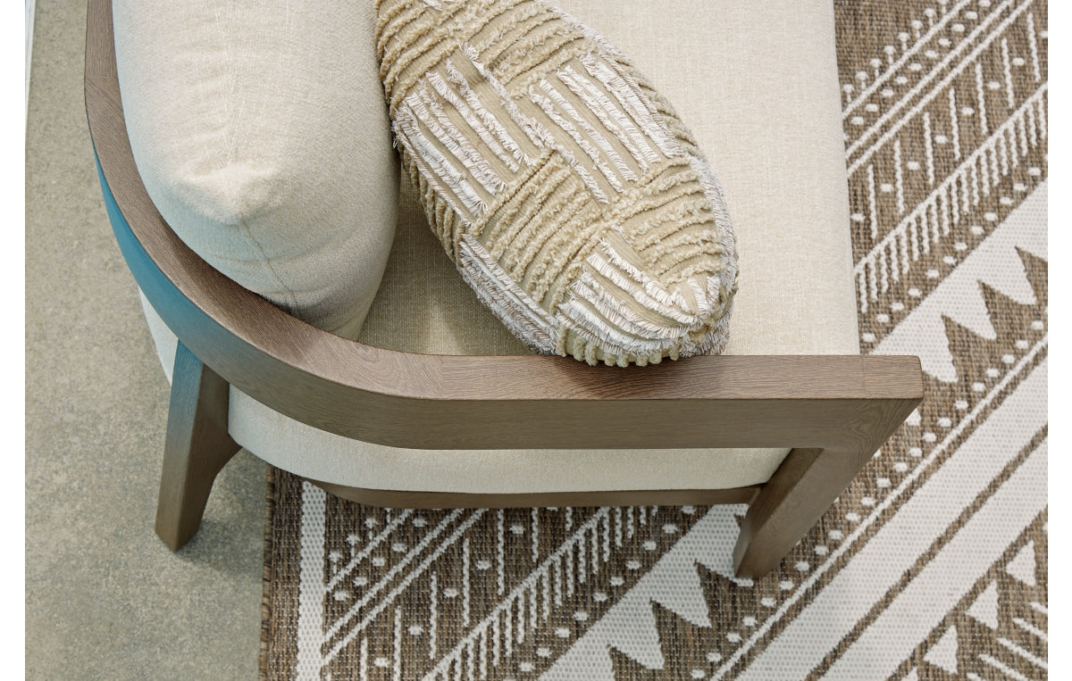 Serene Bay Outdoor Loveseat with Cushion