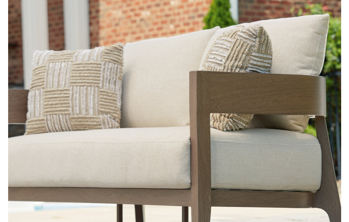 Serene Bay Outdoor Loveseat with Cushion