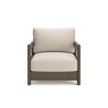 Arc Lake Outdoor Lounge Chair with Cushion