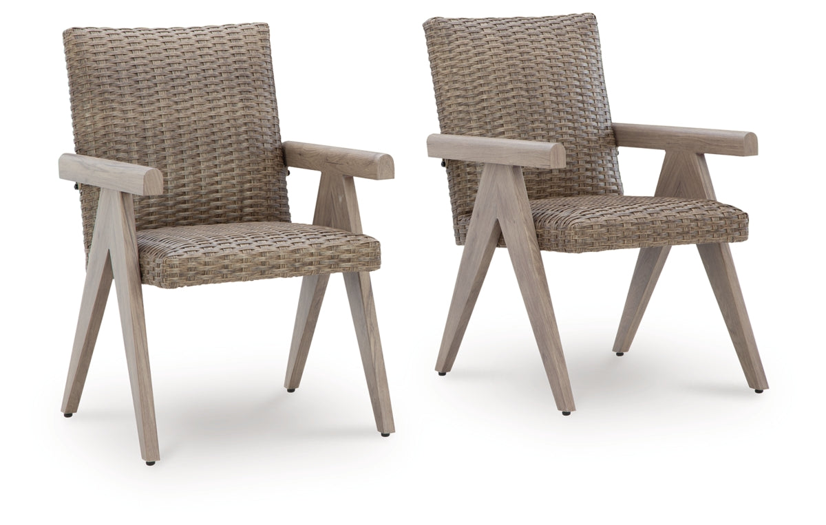 Cliff Trails Outdoor Arm Chair (Set of 2)