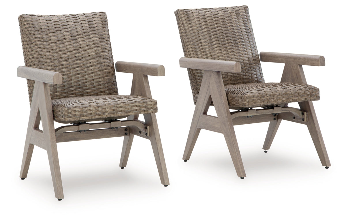 Cliff Trails Outdoor Rocking Arm Chair (Set of 2)