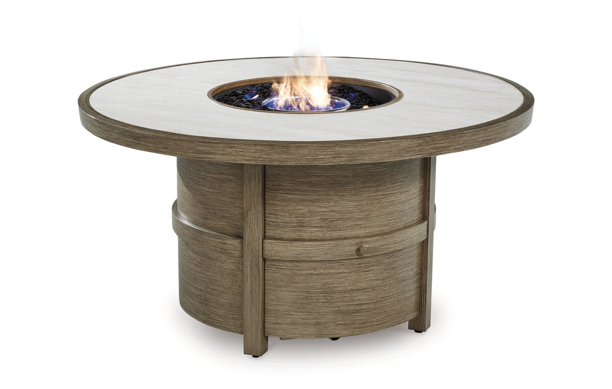 Rainier Ranch Fire Pit Table
