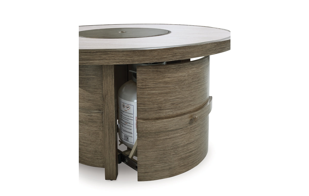 Rainier Ranch Fire Pit Table