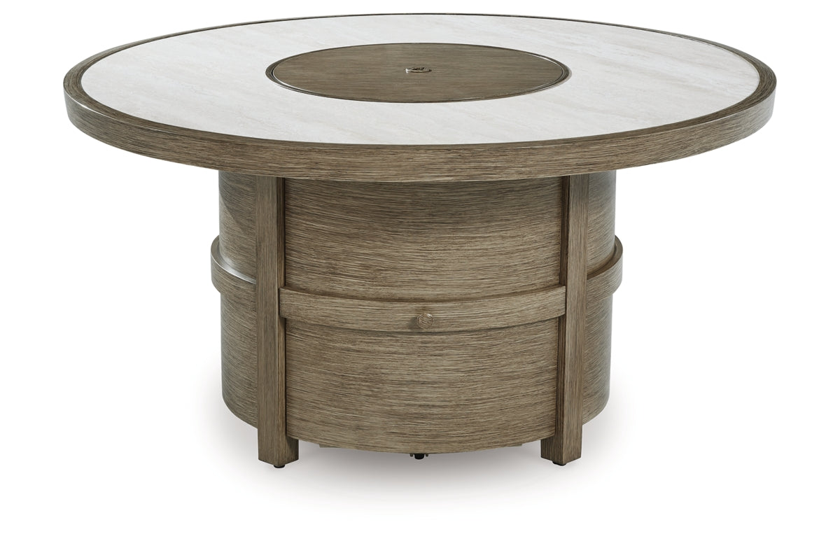 Rainier Ranch Fire Pit Table