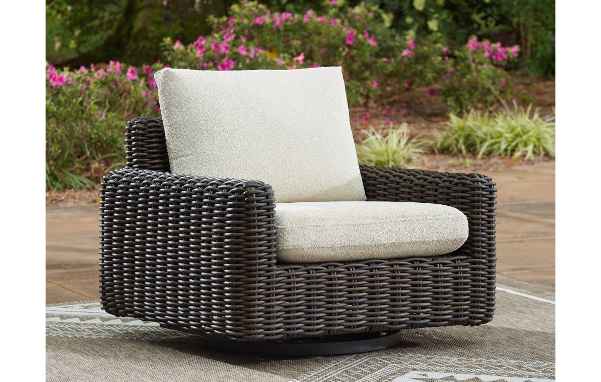 Kimora Outdoor Swivel Lounge Chair