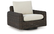 Kimora Outdoor Swivel Lounge Chair