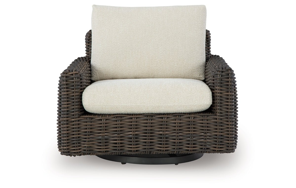 Kimora Outdoor Swivel Lounge Chair
