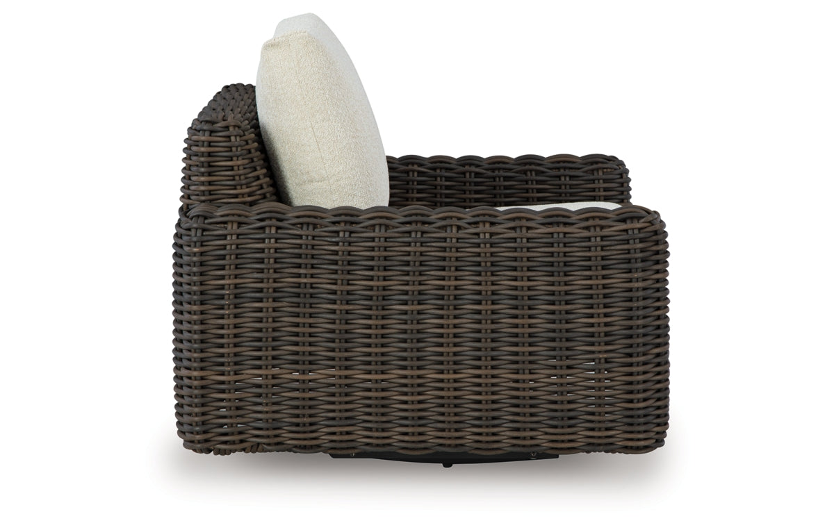 Kimora Outdoor Swivel Lounge Chair