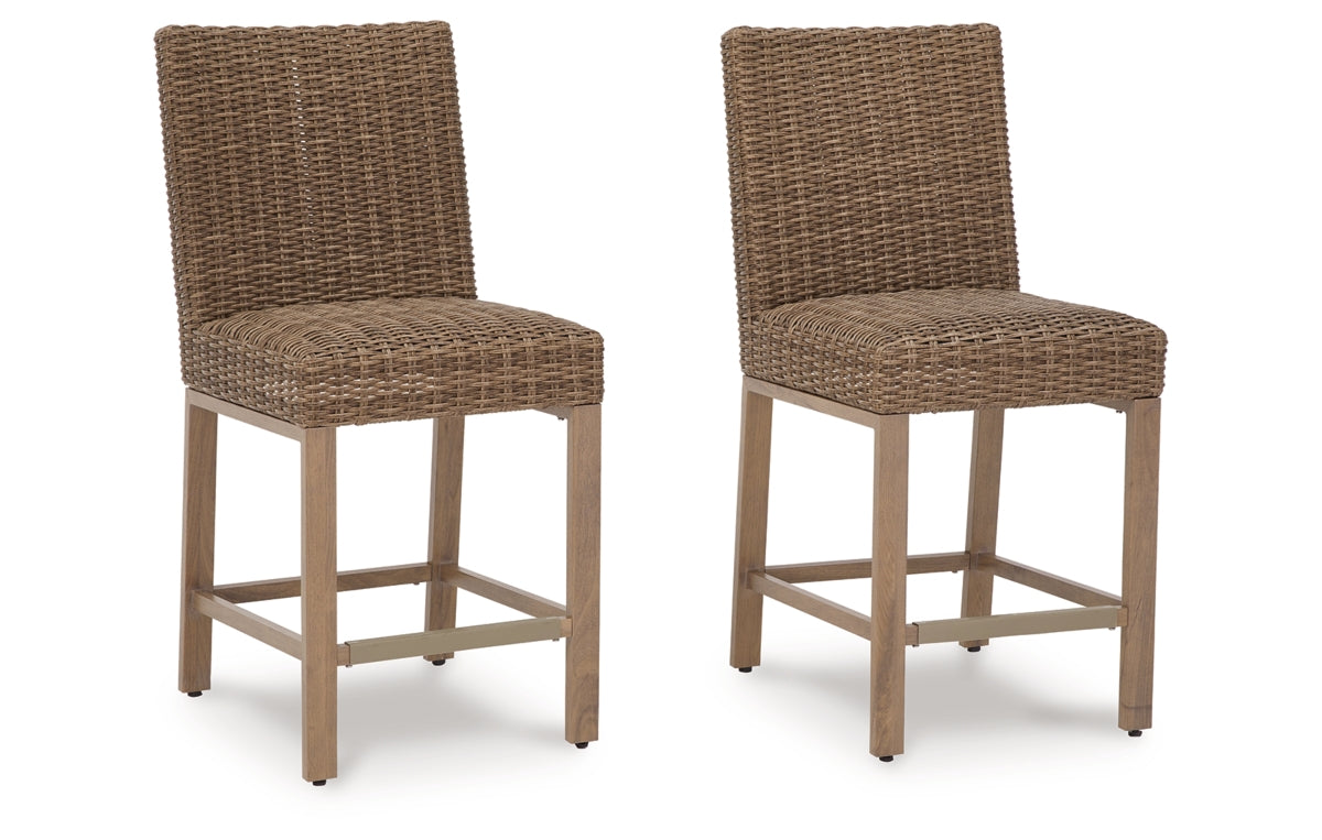 Walton Bridge Outdoor Bar Stool (Set of 2)