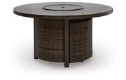 Monterey Point Outdoor Fire Pit Table