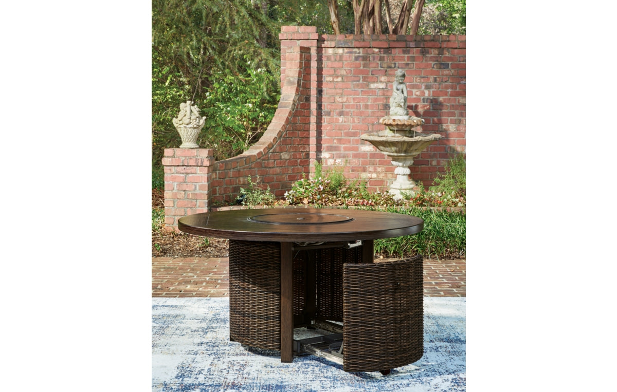 Monterey Point Outdoor Fire Pit Table