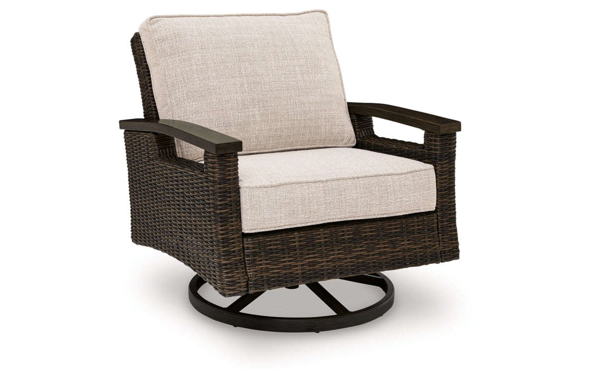 Monterey Point Outdoor Swivel Lounge Chair (Set of 2)