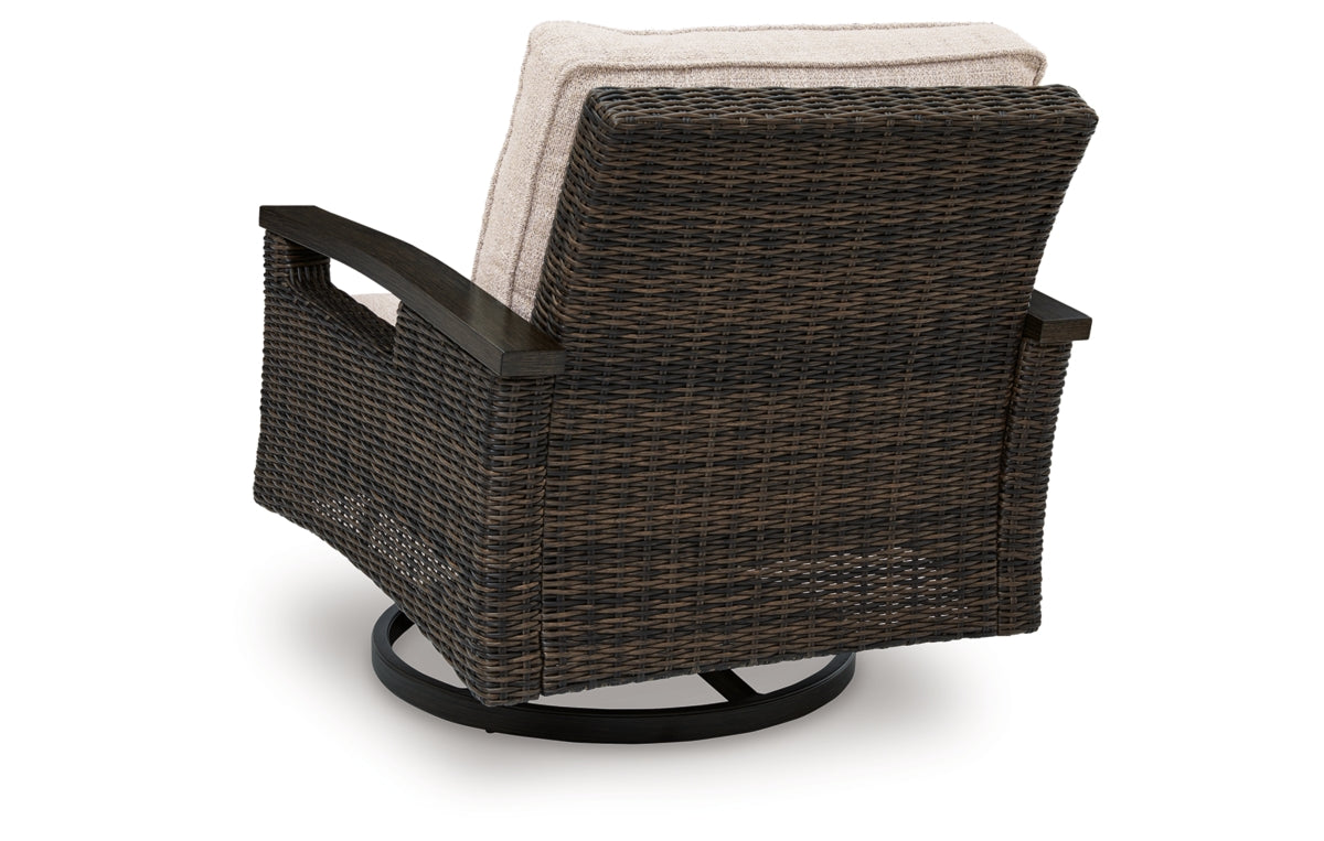 Monterey Point Outdoor Swivel Lounge Chair (Set of 2)