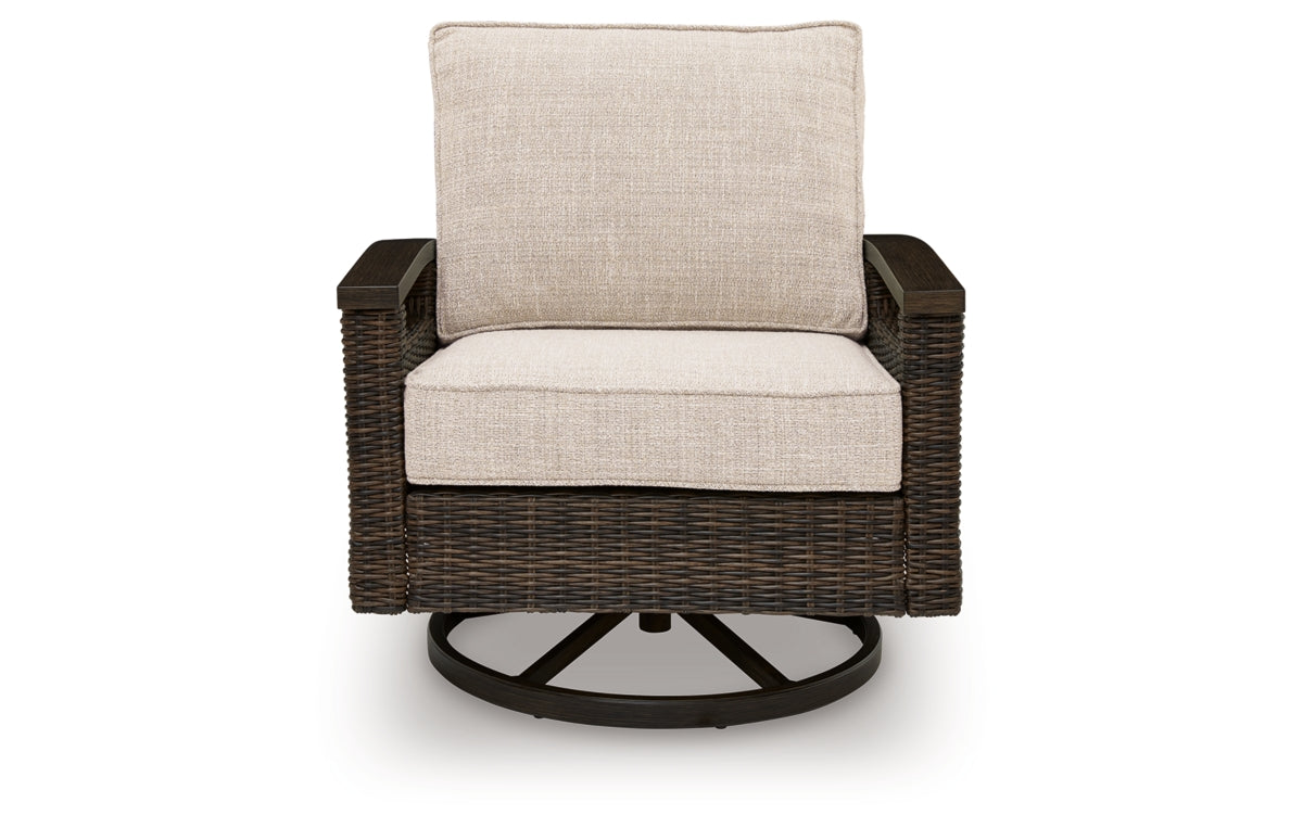Monterey Point Outdoor Swivel Lounge Chair (Set of 2)