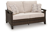Monterey Point Outdoor Loveseat with Cushion