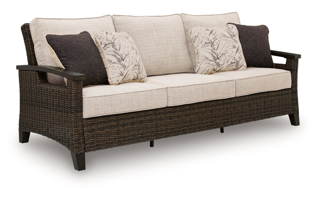Monterey Point Outdoor Sofa with Cushion