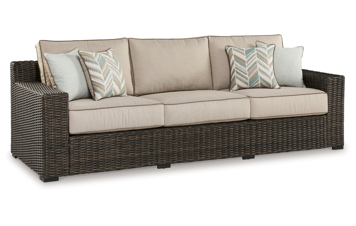 Coastline Bay Outdoor Sofa with Cushion