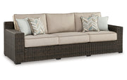 Coastline Bay Outdoor Sofa with Cushion