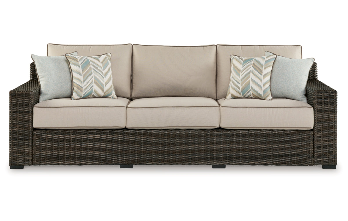 Coastline Bay Outdoor Sofa with Cushion